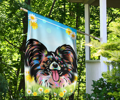 Papillon Design Spring Garden And House Flags - 2023 Collection by Cindy Sang