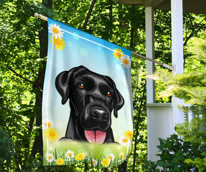 Labrador Design #2 Spring and Summer Garden And House Flags - 2022 Collection